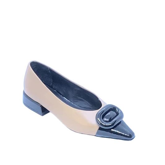 LUCIANO BARACHINI® | zapato de señora; color camello | código FS166