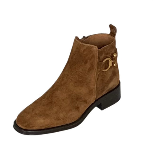 ALPE® | Botim Senhora; Cor Camel | Cod FS570