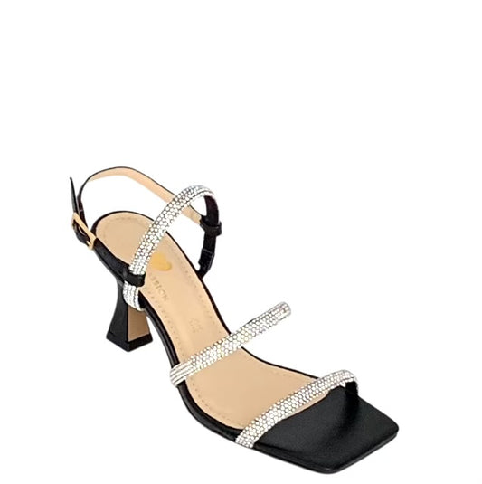 PARODI® | Sandália Senhora; Cor Preto | Cod SS662