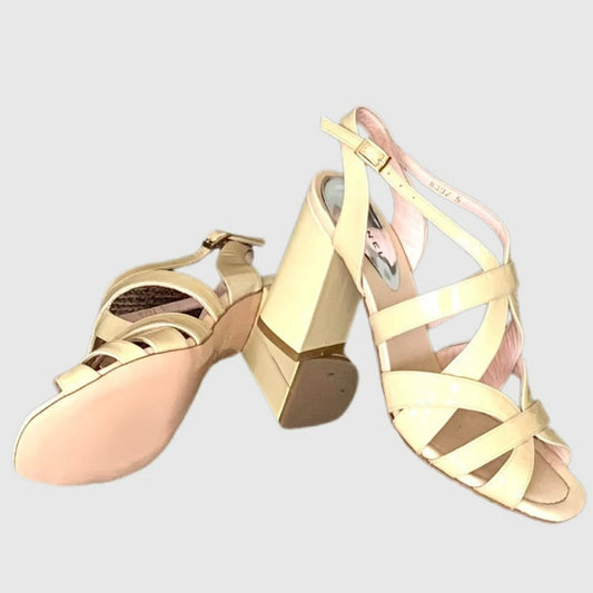 VANNEL® | Sandália Senhora; Cor Bege | Cod 9051