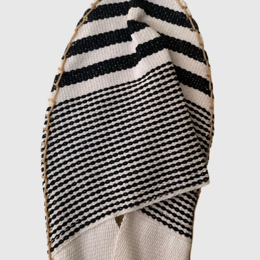 ANAGABI® | Alpargata Unisexo; Cor Branco com Azul | Cod 9065
