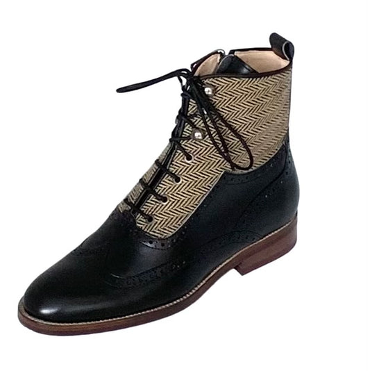 CENTENÁRIO® | Botim Senhora; Cor Preto | Cod FS690