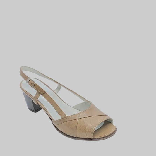 JOMARTA® | Sapato Senhora; Cor Bege | Cod OS62