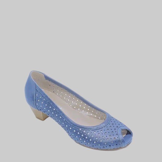 GALITO® | Sapato Senhora; Cor Azul | Cod OS40