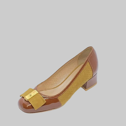 DANIELA® | Sapato Senhora; Cor Bege | Cod OS30