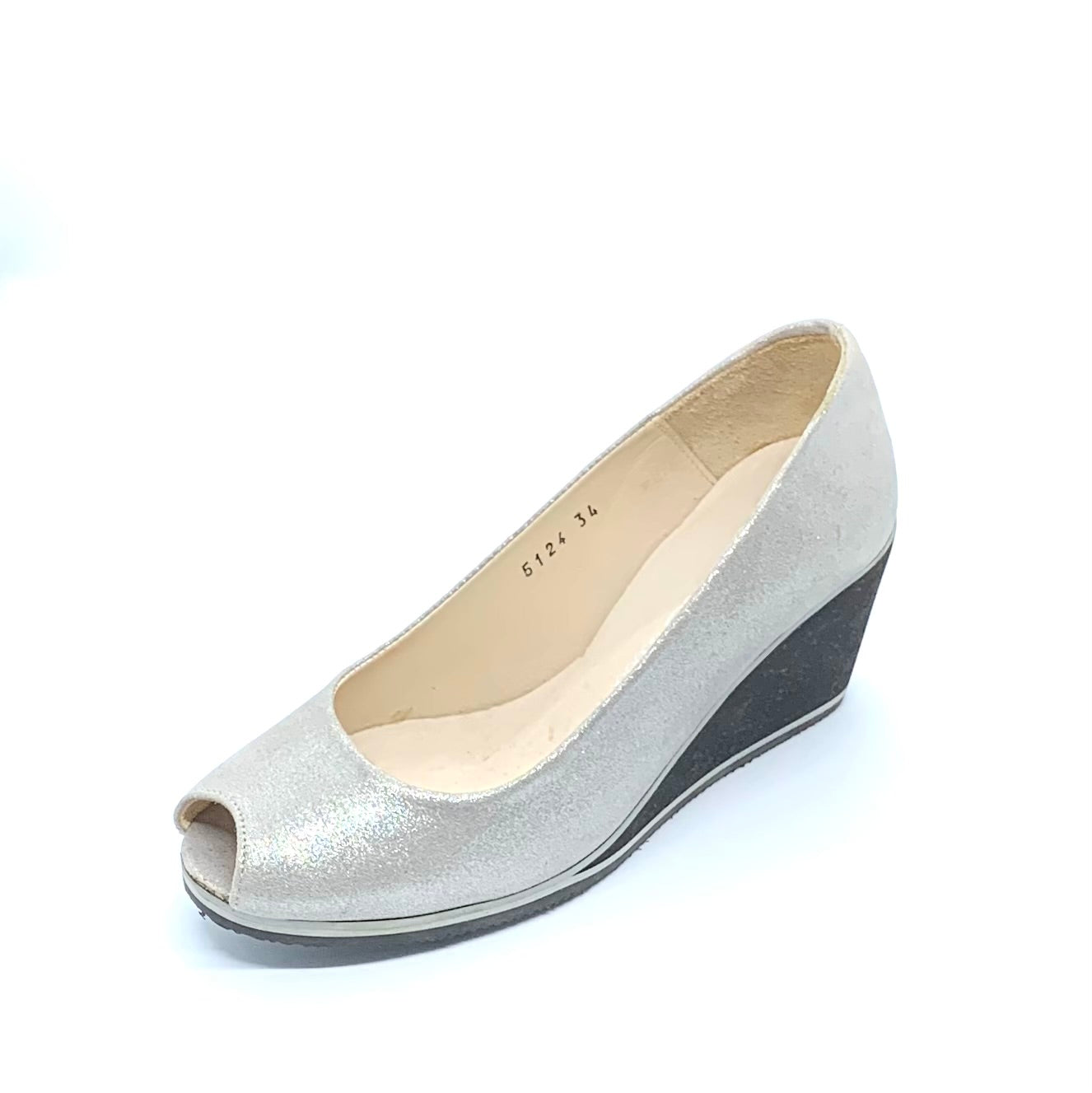 DANIELA LIMA® | Sapato Senhora; Cor Prata | Cod OS26