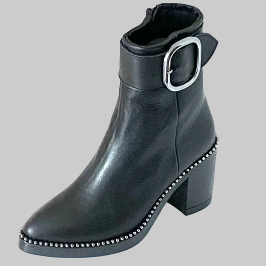 ALPE® | Botim Senhora; Cor Preto | Cod OS18