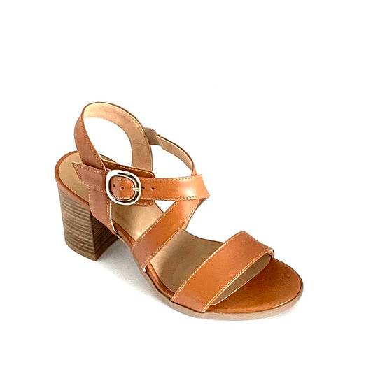 NERO GIARDINI® | Señora Sandalia; color camello | código SS279