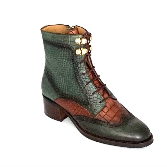 CENTENARIO® | Botín dama; Color Verde | código FS368