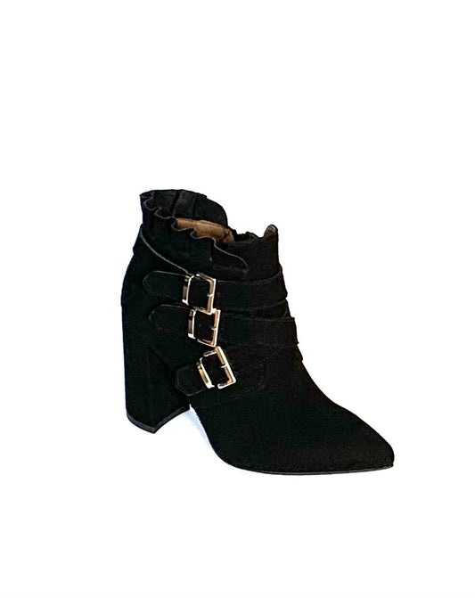 NERO GIARDINI® | Botim Senhora; Cor Preto | Cod OS450