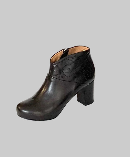 VANNEL® | Botim Senhora; Cor Preto | Cod OS454