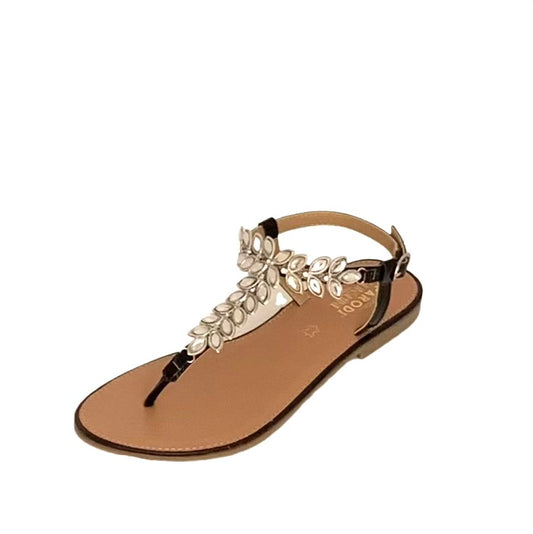 PARODI® | Sandália Senhora; Cor Preto | Cod SS548