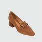 LIALINE® | Sapato Senhora; Cor Camel | Cod MS157