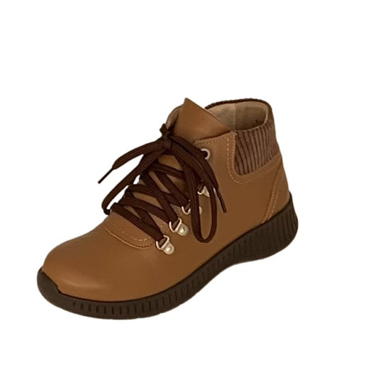 SUAVE® | Botim Senhora; Cor Camel | Cod FS597