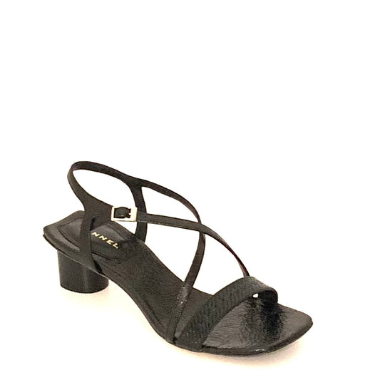 VANNEL® | Sandália Senhora; Cor Preto | Cod SS324