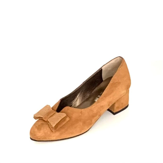 LOOKS® | Sapato Senhora; Cor Camel | Cod FS357