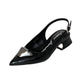 LUCIANO BARACHINI® | Sapato Senhora; Cor Preto | Cod SS462