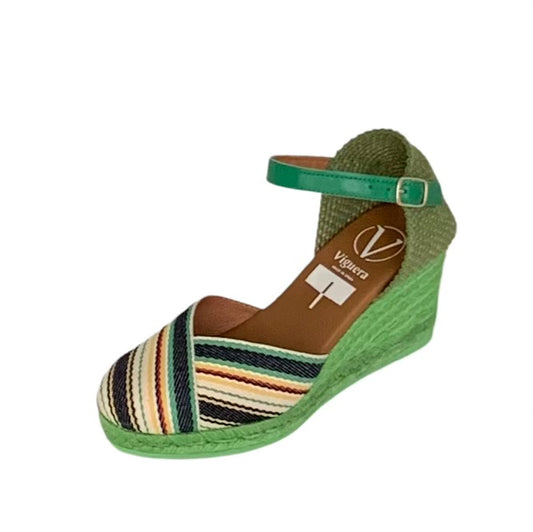 VIGUERA® | Sapato Senhora; Cor Verde | Cod SS479